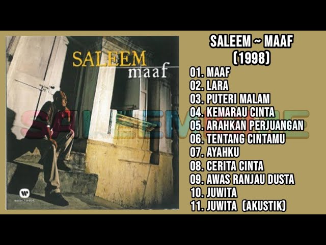 SALEEM - MAAF (1998) FULL ALBUM class=