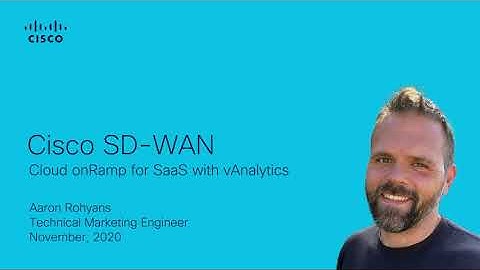 Cisco SD-WAN Enhances Office365 Experience with Microsoft Telemetry