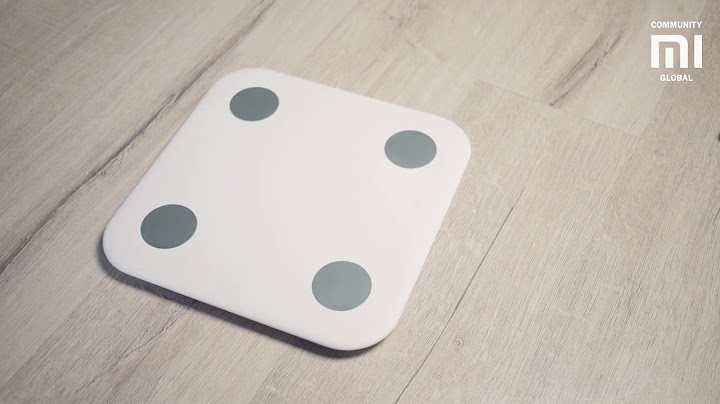 Cân xiaomi smart scale 2 review