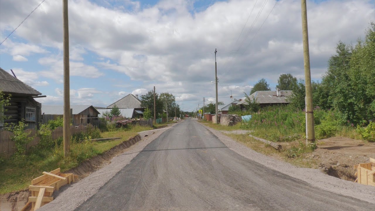 Первый асфальт появился в отдаленных территориях Серовского городского округа