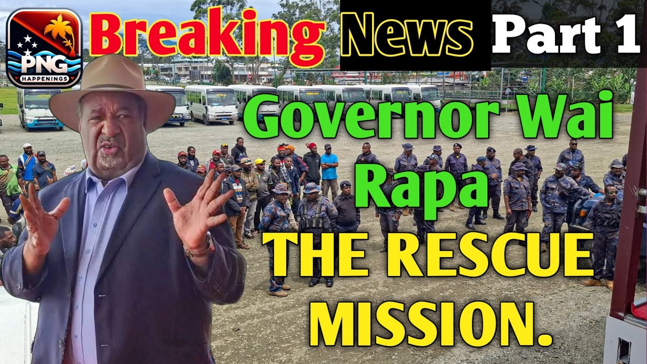 Governor Wai Rapa Talks About : Bringing Our Children Home: The Rescue ...