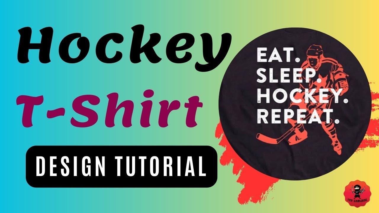 Winning at Style Create Your Own Hockey TShirt Masterpiece YouTube