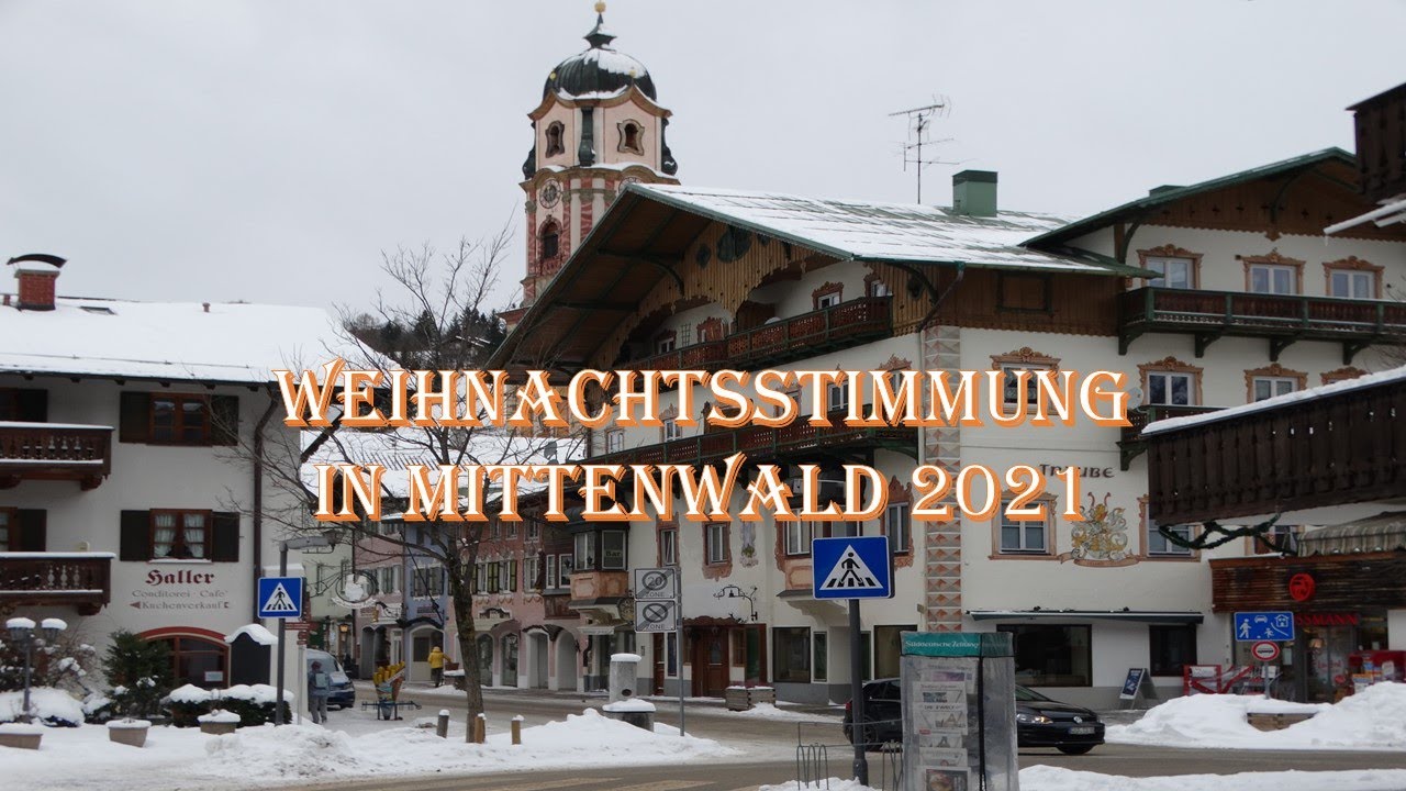 Weihnachtsstimmung in Mittenwald 2021