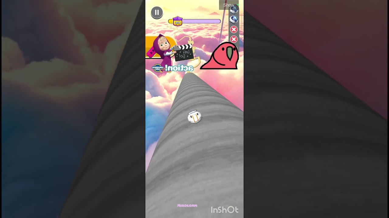 Zoey vs. The Obstacle Course! |KpopdemonHunters#goingballs #games #gaming #speedruning #funny