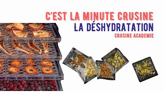 Tout sur la déshydratation, c'est la minute CRUsine Resimi