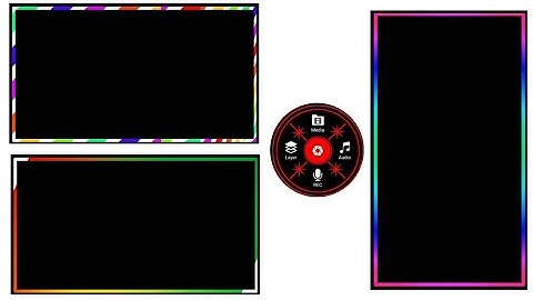 how to make neon border in kinemaster | video ka border kaise banaye |kinemaster border green screen