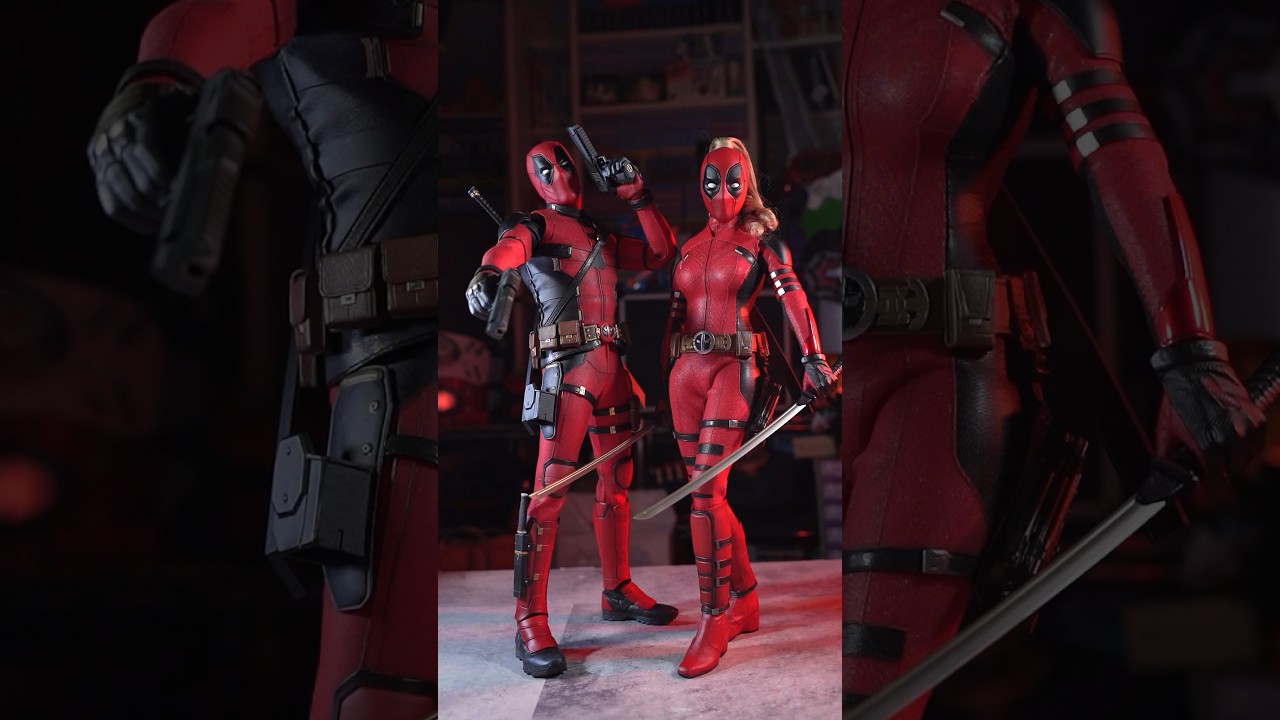Introducing Hot Toys' Deadpools! #shorts - YouTube