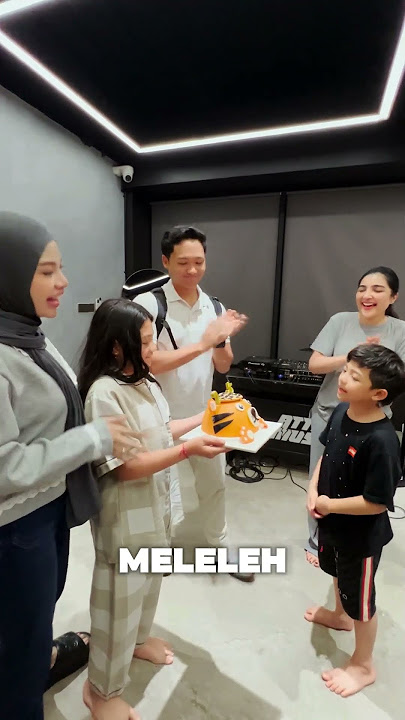 Surprise Birthday Azriel Hermansyah #thehermansyaha6 #familyshanty #anang #ashanty