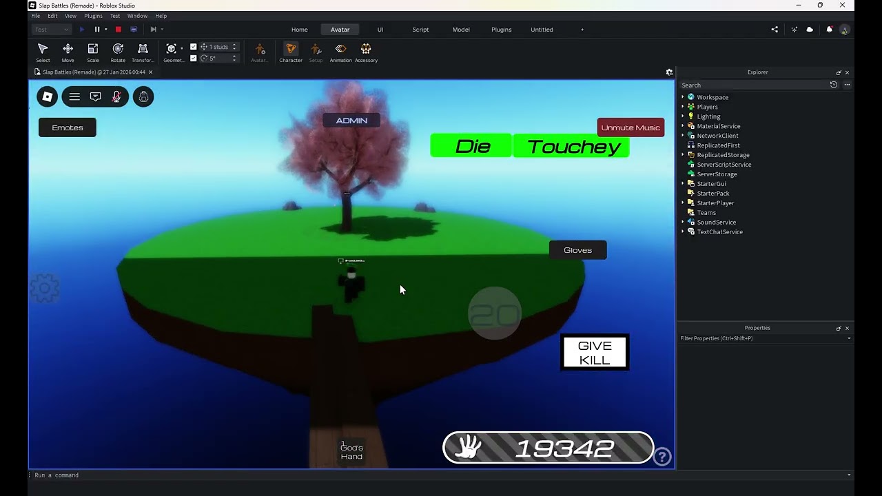 Slap Battles (Remade) God's Hand showcase part 2 reworked timestop