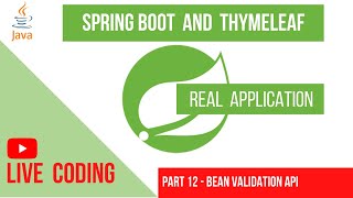 PART 12 - Spring boot crud with thymeleaf - Bean validation 🔥