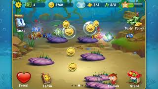 Pocket Fishdom: Breeding 2 Fish screenshot 4