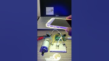 Arduino - Controlling DC Motor speed with Arduino Uno Using LDR Sensor #engineering #electronics