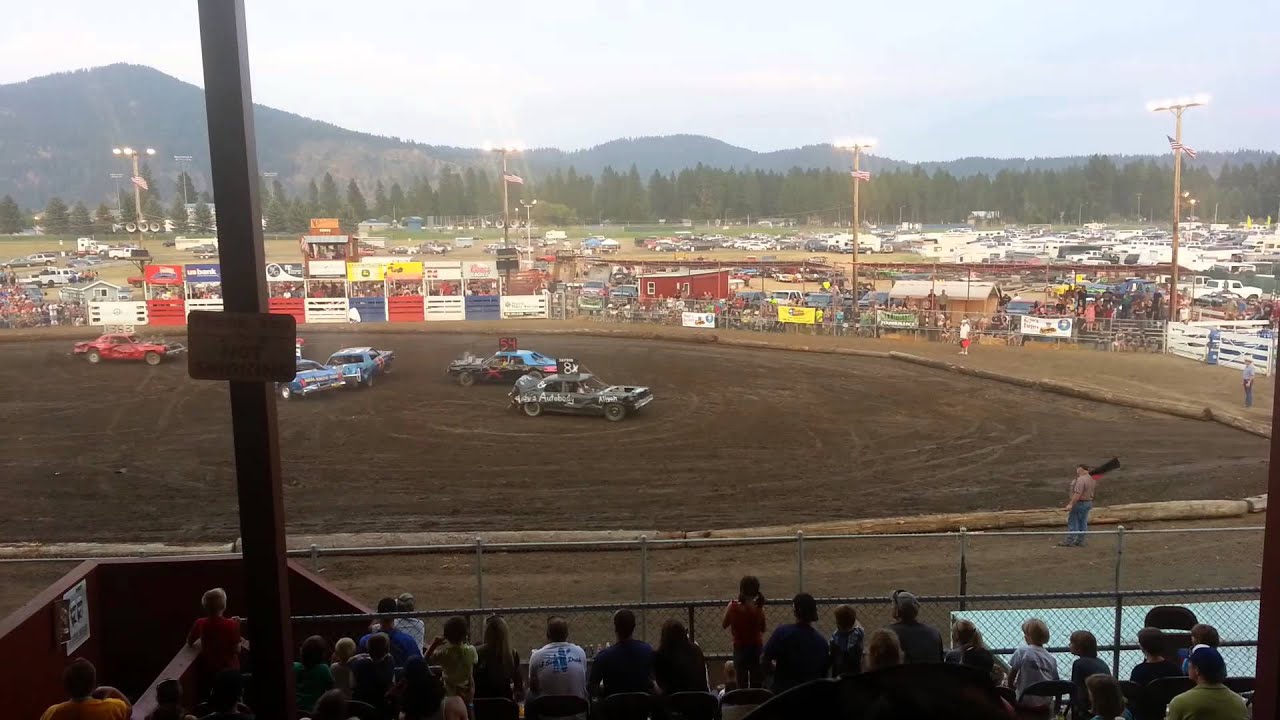Kootenai County Fair Demolition Derby YouTube