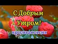 С Добрым Утром! Песня За Душу Берет! Послушайте! Трогательные Стихи! Музыкальная Открытка Пожелание