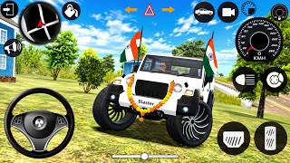 Modified Mahindra Thar😈Games:Indian White Thar (Gadi Wala Games) Car Game Android Game - #2026 screenshot 2
