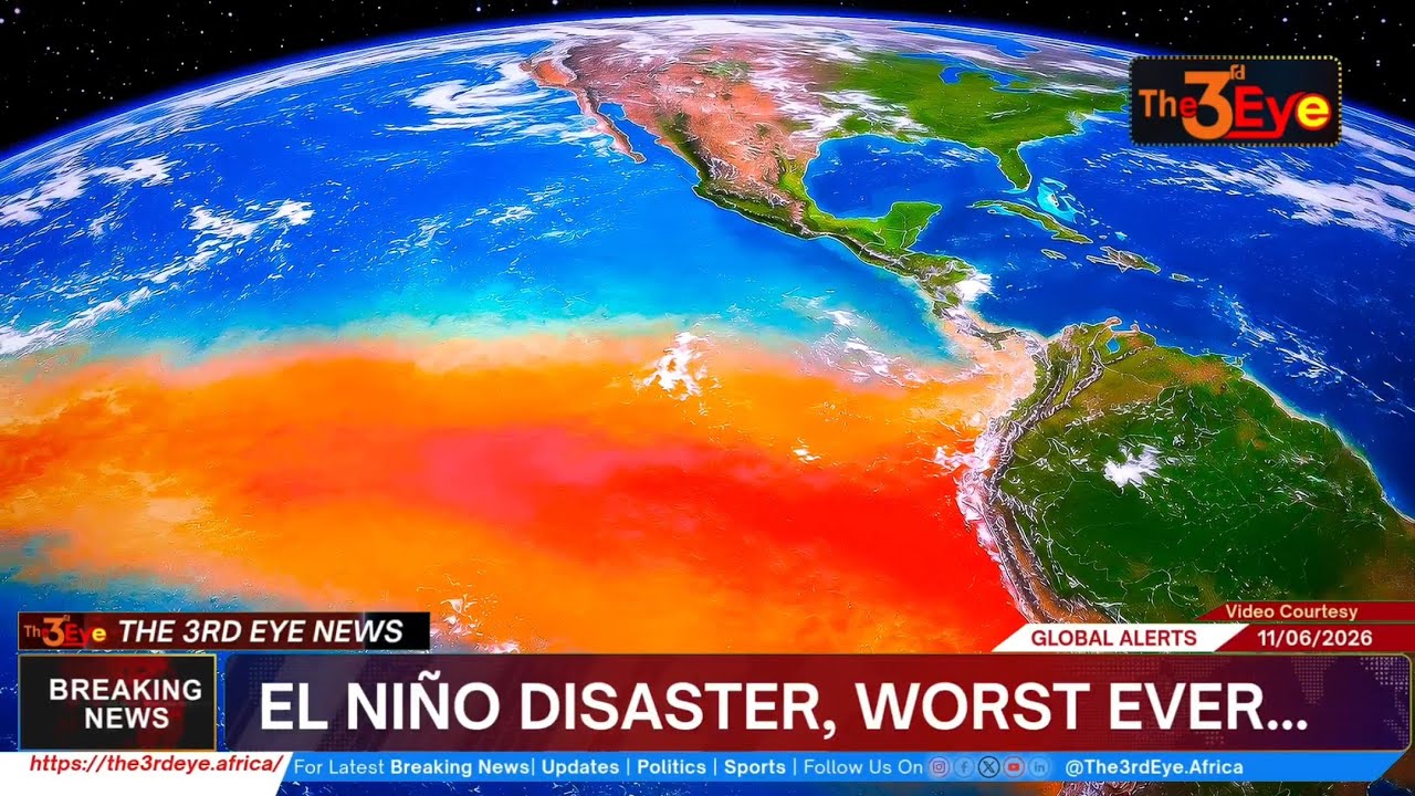 'Super El Niño' The Trigger of a Severe Global Climate Split in History. Africa, Kenya Disaster
