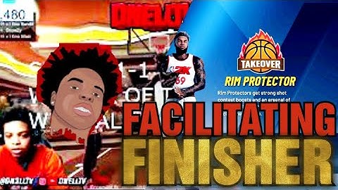 DNELL BEST FACILITATING FINISHER BUILD ON NBA 2K20! THE MOST OVERPOWERED ISO BUILD!