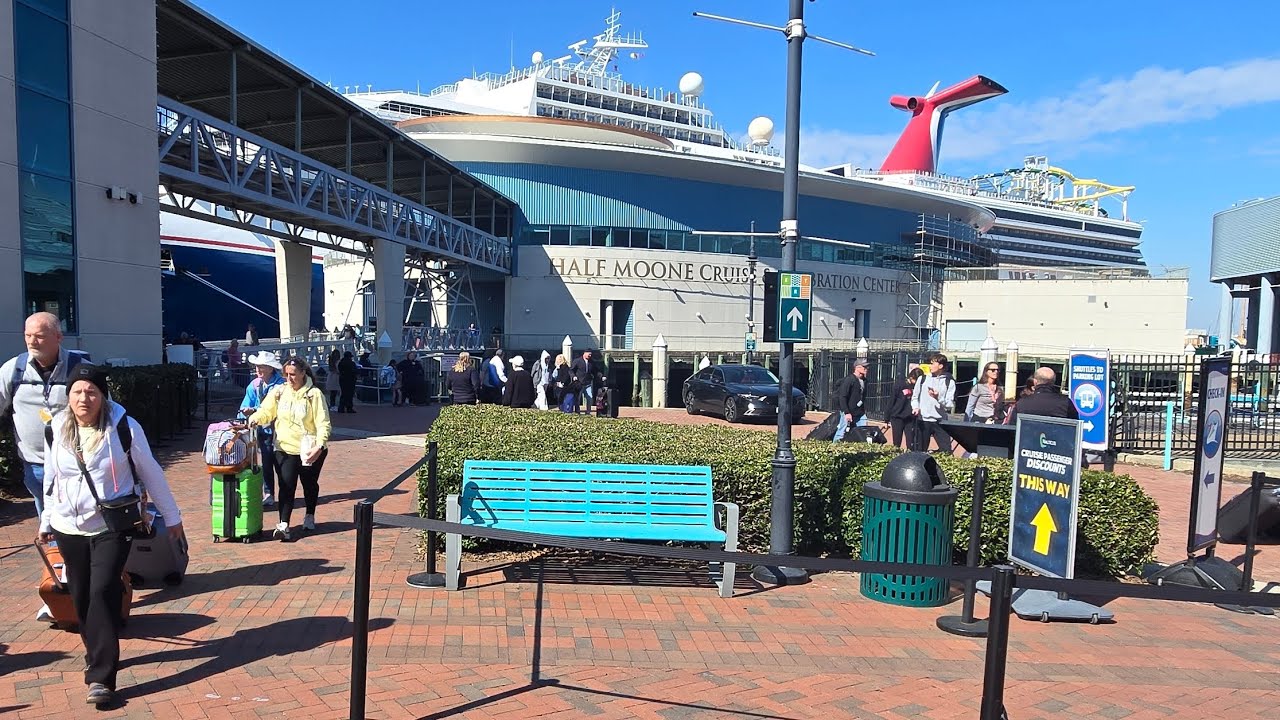 Tour of port of Norfolk,VA