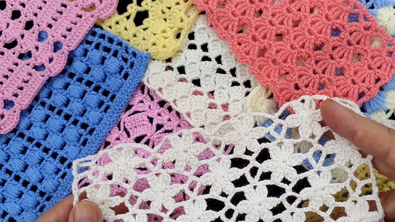 🌺Very nice easy Crochet knitting blanket cardigan sweater shawl patterns