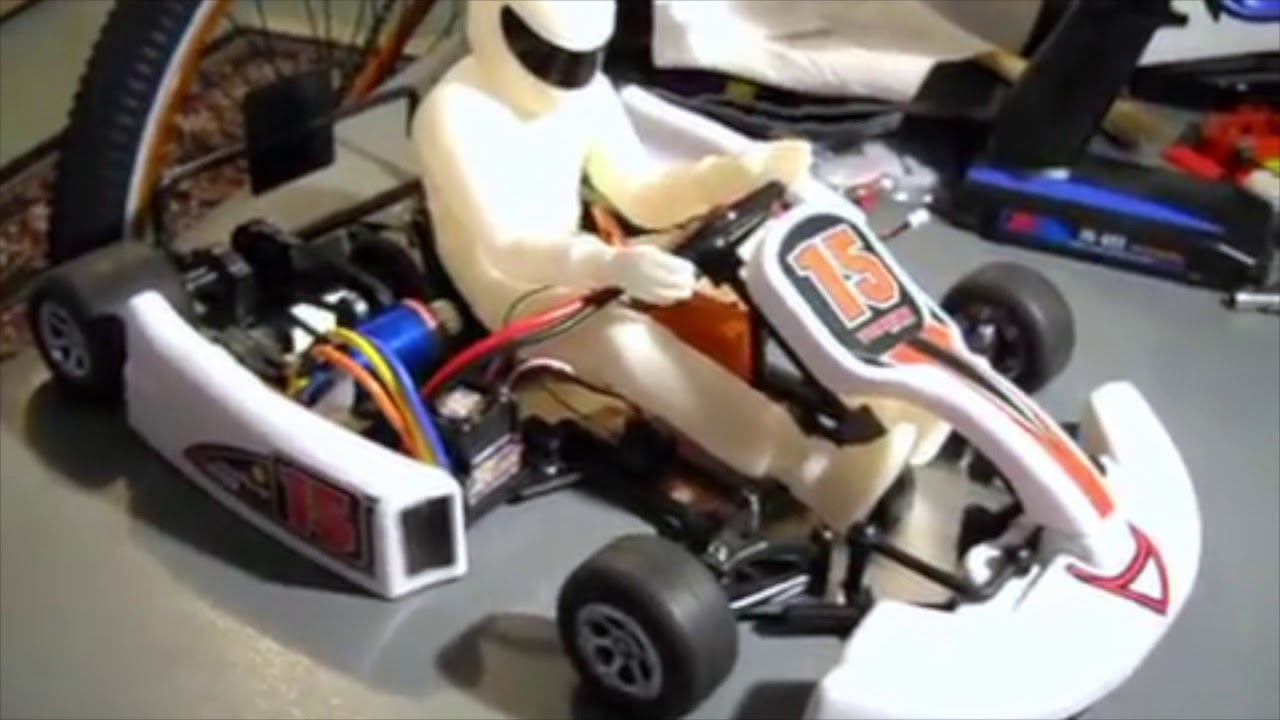 Turnigy 1/4 Scale Go Cart kit unboxing and Fully built overview
