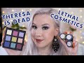 Lethal Cosmetics x Theresa is Dead Collab | Lethal is Dead 3 looks, swatches and comparisons