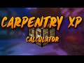 🔨 Carpentry is a MONEY MAKING METHOD? | Carpentry XP Calculator | SkyblockTools | Hypixel Skyblock 🔨
