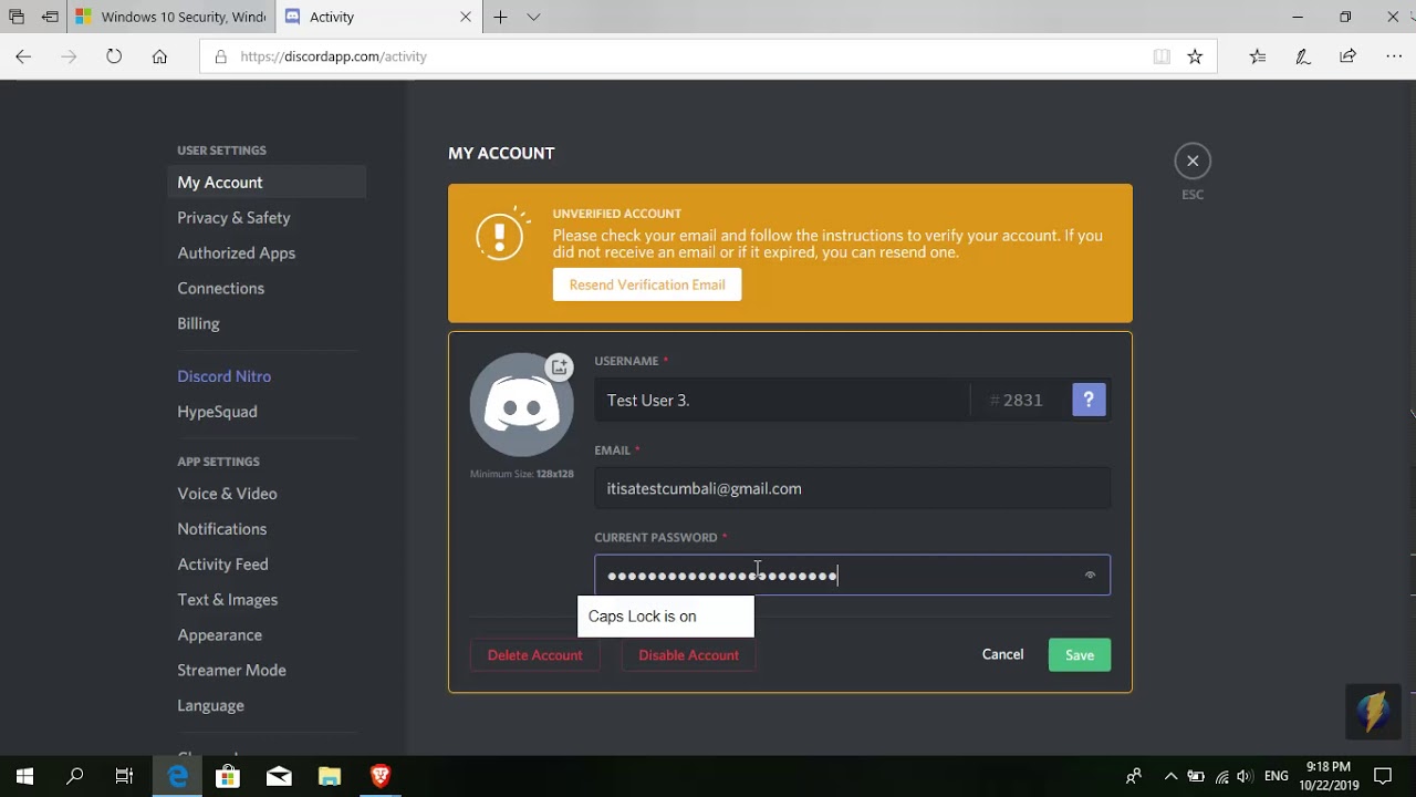 How To Change Your Discord Username (2019). - YouTube