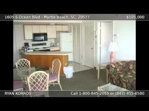 1605 S Ocean Blvd, Myrtle Beach, SC home video tour