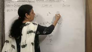 Integrals | Ex 7.10 | Applied Maths | Unit 7 | Class 12