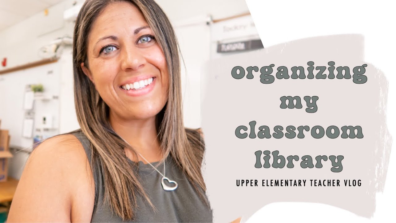 Organize My Classroom Library & Closet With Me | UPPER ELEMENTARY