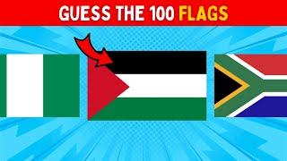 Guess the 100 Flag | Can You Guess the Flags? | Quiz Collector