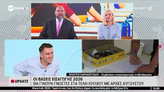Οι βάσεις εισαγωγής 2026 θα γίνουν γνωστές στα τέλη Ιουλίου με αρχές Αυγούστου