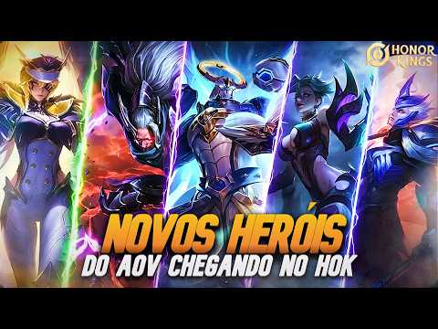 MOBAS UNITING! ARENA OF VALOR HEROES COMING AS SKINS TO HONOR OF KINGS