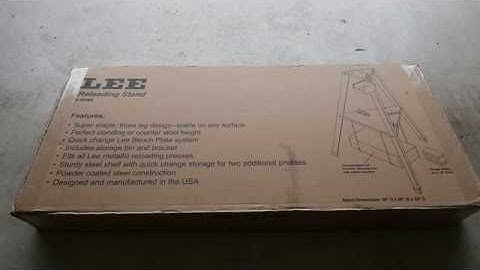 Lee Reloading Stand For Mobile or Apartment Ammo Reloading