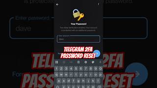 forgot Your Telegram Password Don’t Panic! Here’s What to Do! #telegramloginproblem #telegram