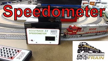 Testing Accutrack II speedometer Athearn Genesis SD75I DCCTRAIN live stream