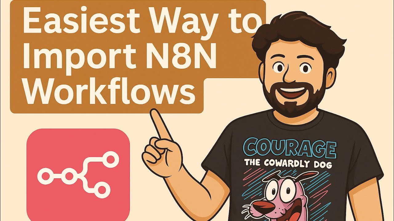 Want to Import Any Workflow into N8N the Easy Way? - YouTube