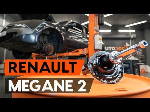 Как заменить переднюю стойку амортизатора на RENAULT MEGANE 2 (LM) [TUTORIAL AUTODOC]