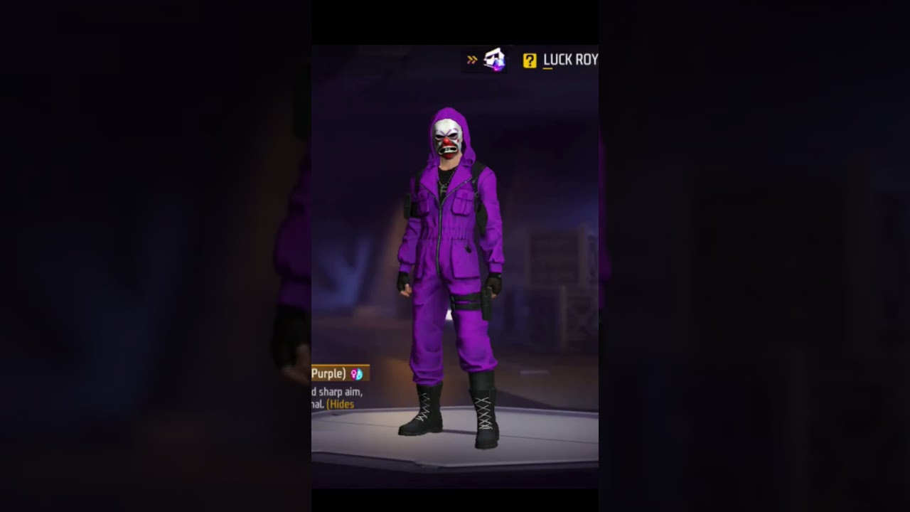 Purple criminal return in freefire