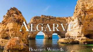 Фильм о природе Algarve 4K Drone - Расслабляющая фортепианная музыка - Travel Nature