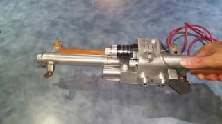 Ghostbusters Thrower automatic barrel extension retraction test