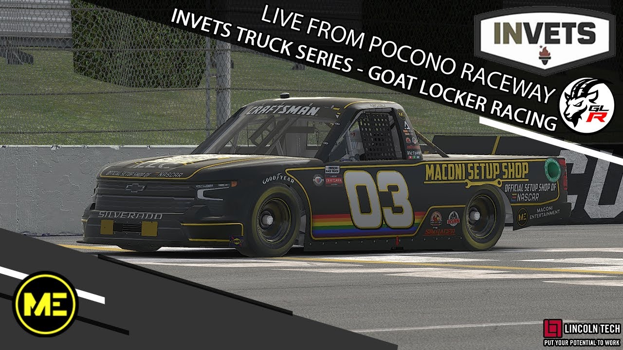 Goat Locker Racing's INVETS Trucks Series - Pocono. Maconi ...