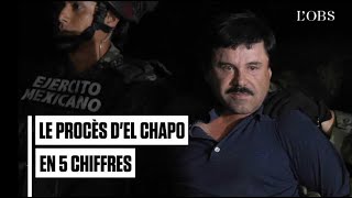 Le procès du baron de la drogue El Chapo en 5 chiffres