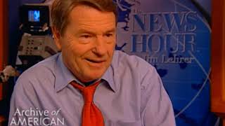 Jim Lehrer on working with Robert MacNeil - TelevisionAcademy.com/Interviews