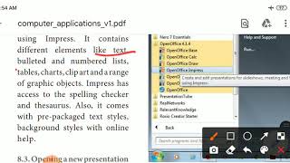 +1 COMPUTER APPLICATIONS CHAPTER-8(PART-1)