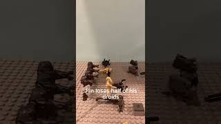 Life of a battle droid 2 #lego #starwars #starwars #tripletbricks