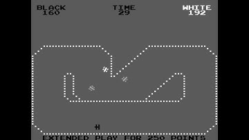 Sprint 2 (Kee Games/1976) Gameplay (Track 1)