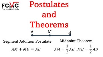 What are Postulates and Theorems?