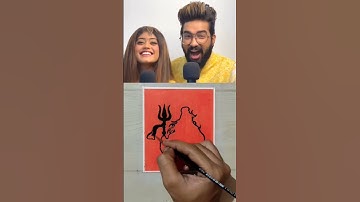 Thumbnail of Shiv tandav stotram 😍🙏🏻 #viral #art #trend #youtube