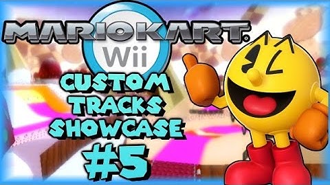 Mario Kart Wii Custom Tracks - Showcase #5 w/ Pac-Man!